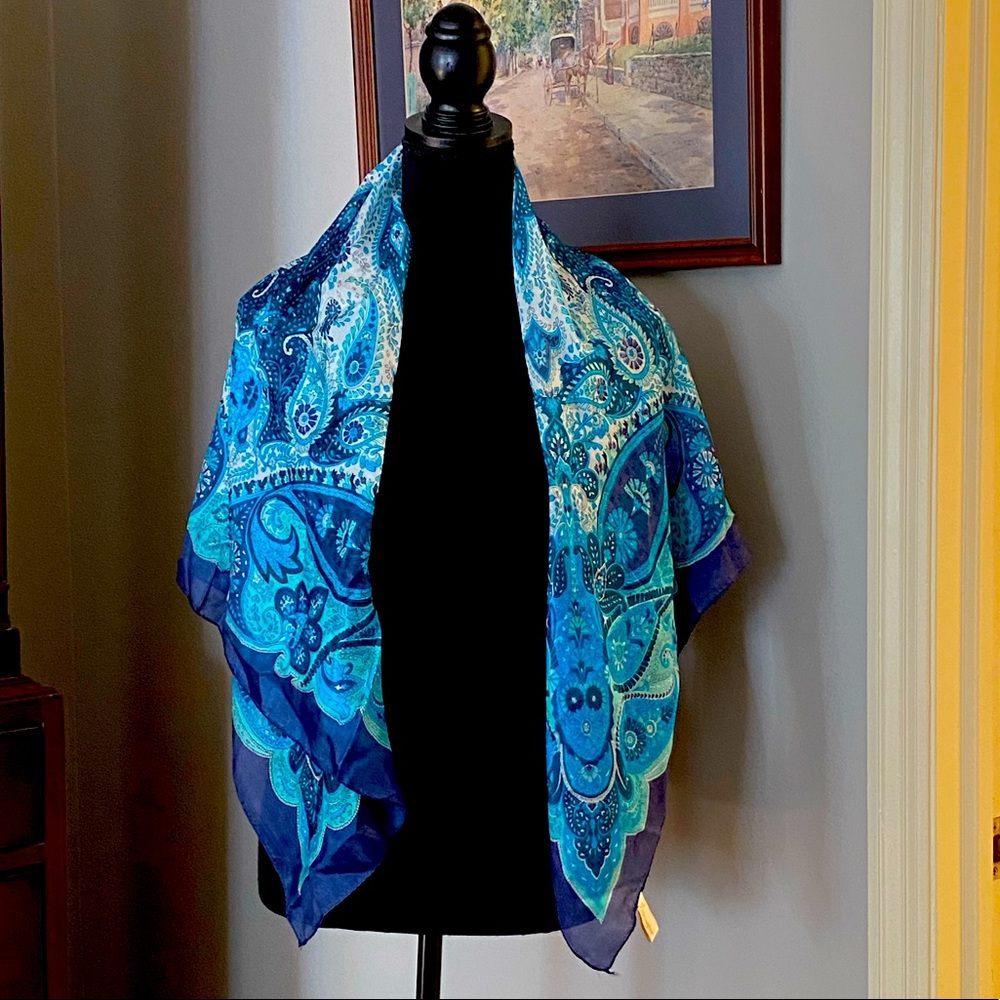 Collection Eighteen 100% silk scarf.